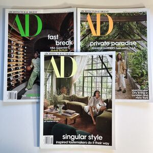Architectural Digest AD Magazines Set of 3 September October November 2024